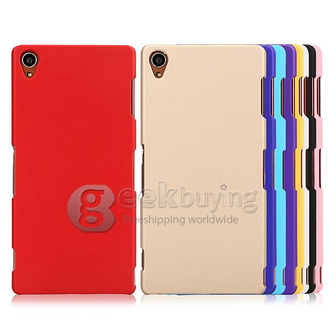 MOSKII Shield High Quality PC Back Case Protective Cover for SONY Xperia Z3/L55T - Golden