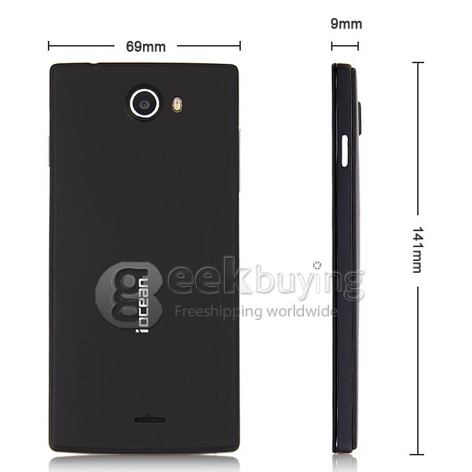 Iocean X7S2015 MTK6592 Octa Core 1.7GHz 5.0inch Android 4.4 Smartphone 1GB RAM 8GB ROM IPS HD 8.0MP 2.0MP 3G/GPS - BLACK