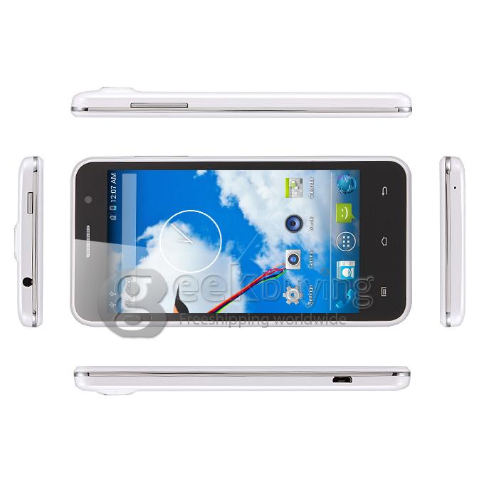 Atongm H3 4.5 inch WVGA Qualcomm MSM8926 Quad Core 1.2GHz Smartphone Android 4.4 1GB RAM 8GB ROM 4G WiFi GPS - White