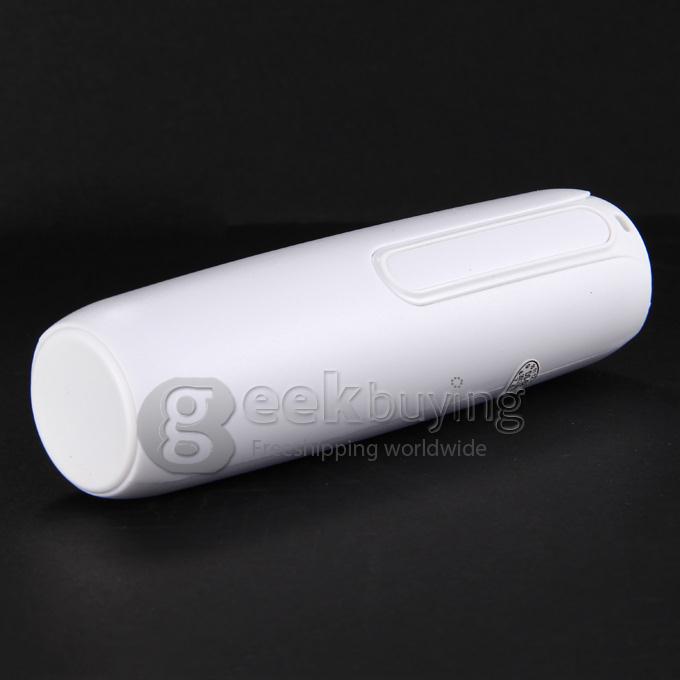 New 2600mAh Portable Mini Power Bank Tube External Battery for Smartphone Tablet iPhone iPad iPod - White