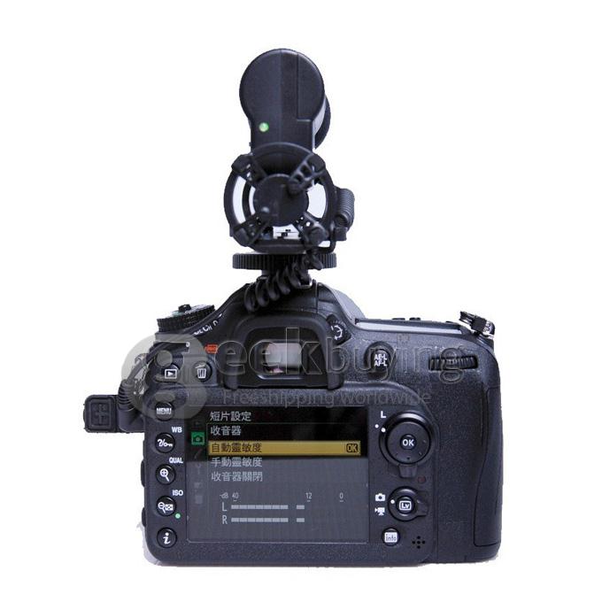 Original Takstar Overcometh SGC-598 DV Camera Microphone Hotography Interviews VideoMic