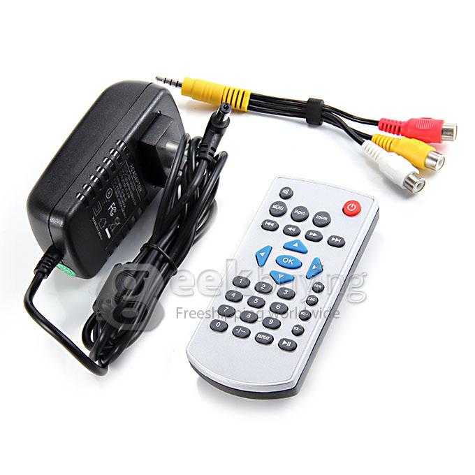 GM50 Multimedia 30W 80LM 1080P LCD Image System LED Projector HDMI VGA SD Card Slot (EU Plug) - White