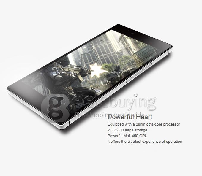 Iocean X8 Mini Pro 5.0inch MTK6592 Octa Core 1.7GHz Smartphone IPS HD Screen 2GB RAM 16GB ROM 8.0MP 3G GPS OTG - Black