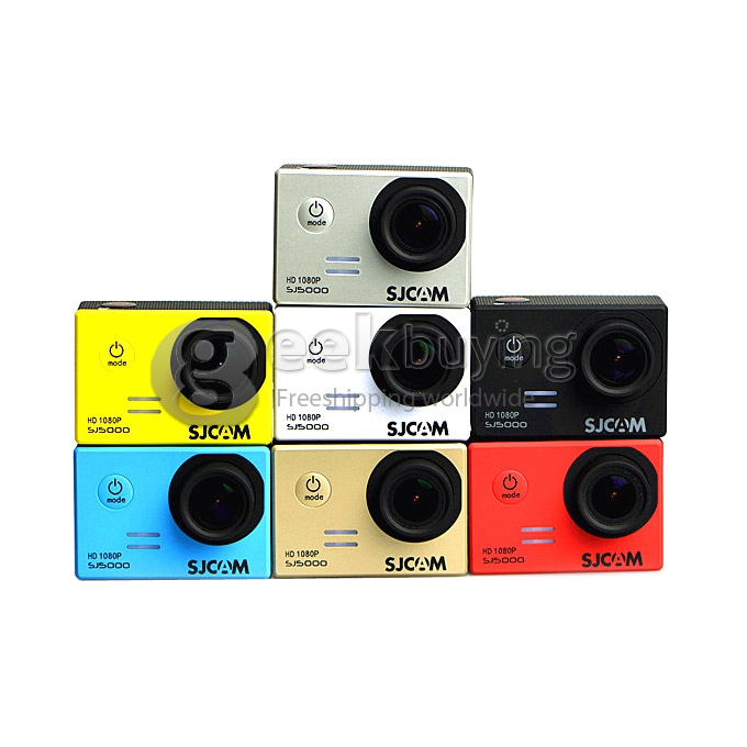 SJCAM SJ5000 Sports Camera Novatek 96655 14MP 1080P 2.0 Inch 170 Degrees Lens Diving HD Camcorder Car DVR - Red