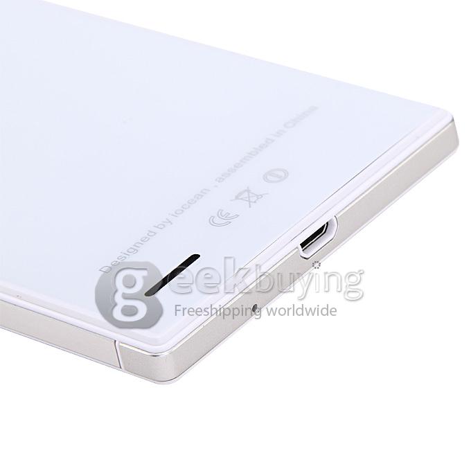 Iocean X8 Mini MTK6582 Quad Core 1.3GHz 5.0 Inch Smartphone Android 4.4.2 1GB RAM 16GB ROM HD IPS Screen OTG - White