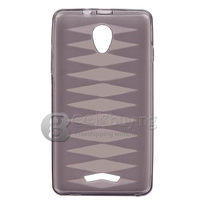 Original Silicon Protect Cover Stylish and Duarable Case for UHAPPY UP520 Smartphone - Black
