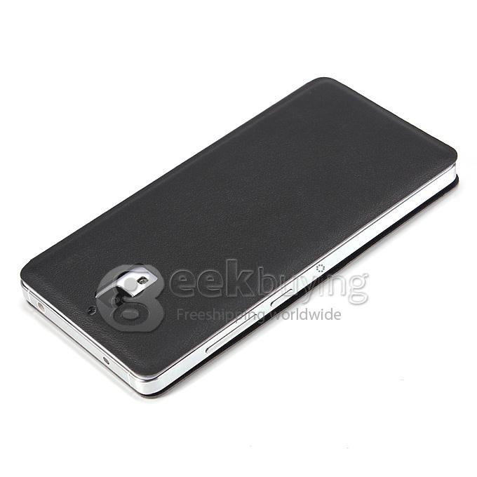 Gift Box with NO.1 MI4 Leathr Case Tempered Glass Silicone Case 3 in 1