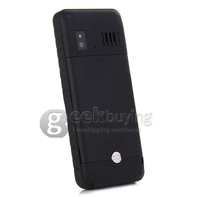 AGM Stone 2 IP67 Waterproof Dust Resistant Shock Resistant Flashlight FM Dual SIM Cards GSM Cell Phone - Yellow