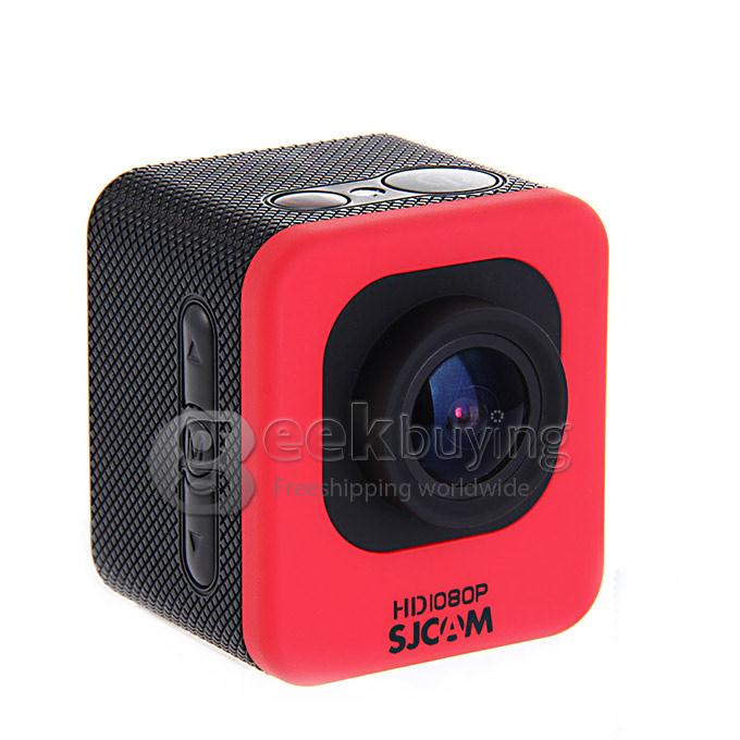 SJCAM M10 Mini Action Sports Camera Standard Version Novatek 12MP 1080P 170 Degrees Lens 1.5 Inch HD Camcorder Car DVR - Red