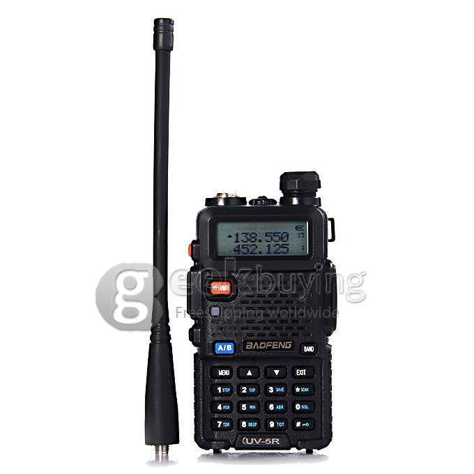 BaoFeng UV-5R 136-174/400-520 MHz Dual-Band DCS DTMF CTCSS FM Ham Walkie Talkies