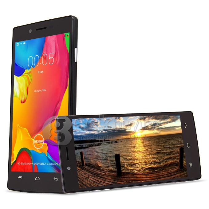 Iocean X7S2015 MTK6592 Octa Core 1.7GHz 5.0inch Android 4.4 Smartphone 1GB RAM 8GB ROM IPS HD 8.0MP 2.0MP 3G/GPS - BLACK