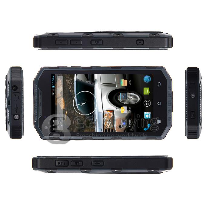 H6 (S931) MTK6582 Quad Core 1.3GHz Smartphone 5Inch Android 4.2 1GB RAM PTT Walkie Talkie IP68 Waterproof 13MP