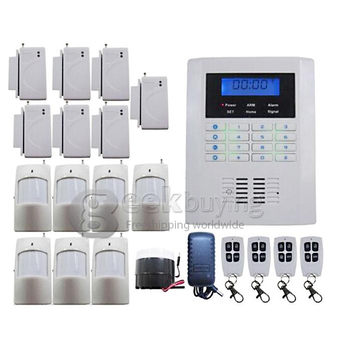 YA-600-GSM PSTN-4 Quad-4-Bands GSM PSTN Wireless Home Security Alarm Burglar System