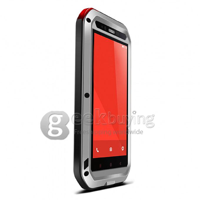 LOVE Mei Waterproof Shockproof Dustproof Protective Metal Case Gorilla Glass for 5.5
