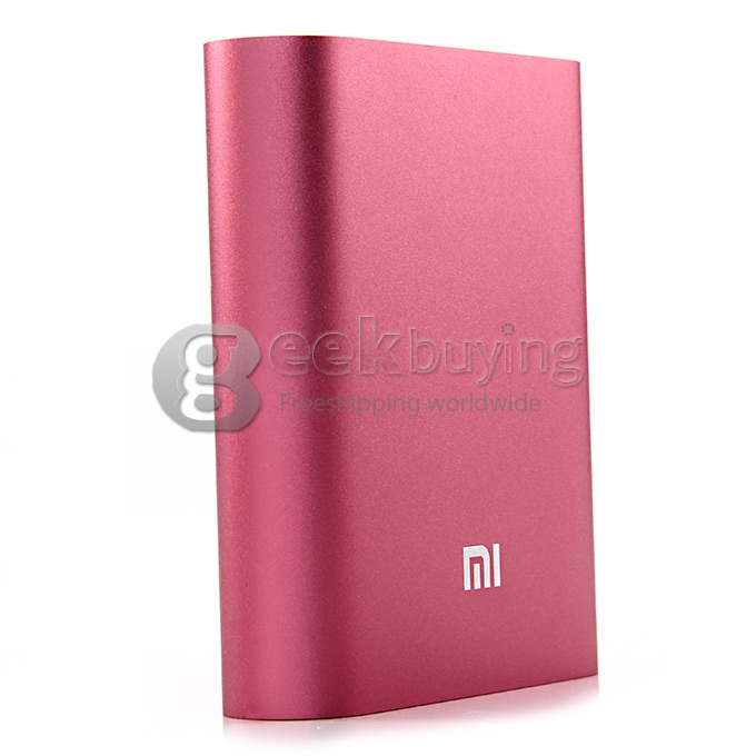 XiaoMi 10400mAh USB Portable Power Bank External Battery Charger for Mobile Phones Tablets iPhone6 Plus Samsung HTC Google Blackberry - Red
