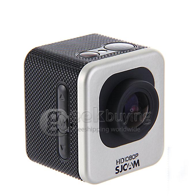 SJCAM M10 Mini Action Sports Camera Standard Version Novatek 12MP 1080P 170 Degrees Lens 1.5 Inch HD Camcorder Car DVR - Silver