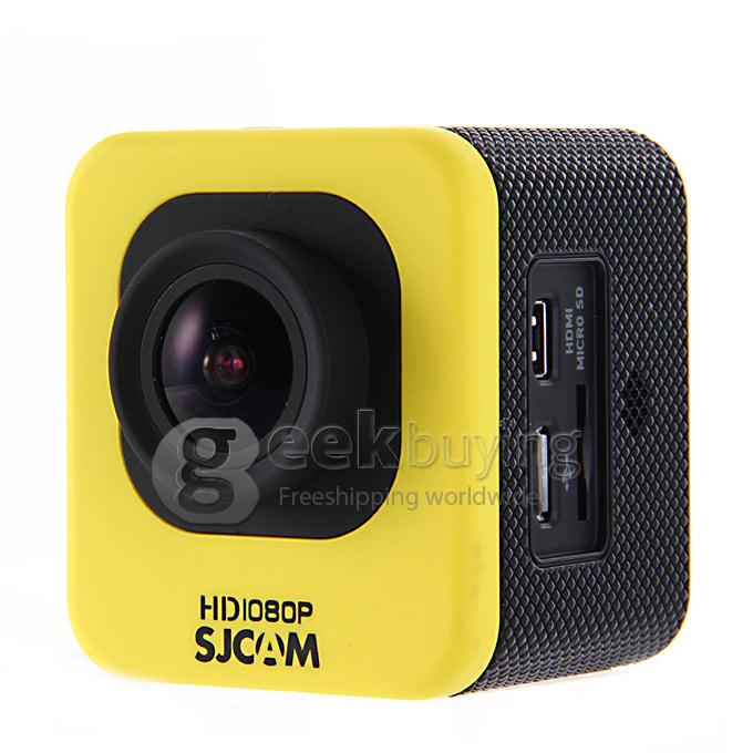 SJCAM M10 Mini Action Sports Camera Standard Version Novatek 12MP 1080P 170 Degrees Lens 1.5 Inch HD Camcorder Car DVR - Yellow