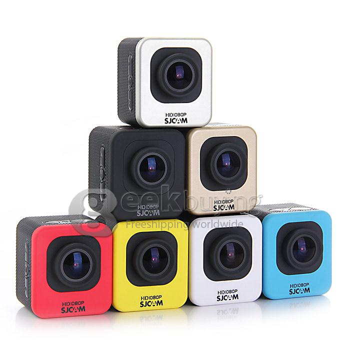 SJCAM M10 Mini Action Sports Camera Standard Version Novatek 12MP 1080P 170 Degrees Lens 1.5 Inch HD Camcorder Car DVR - Yellow