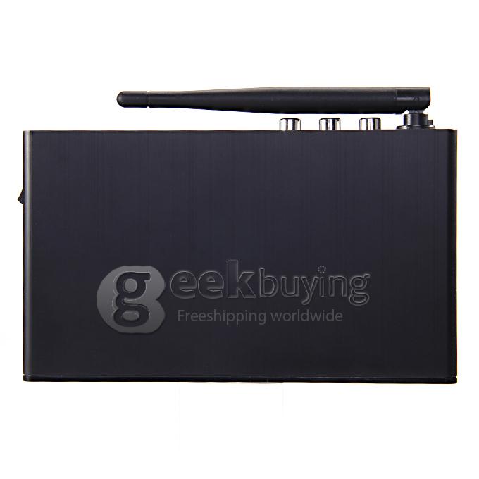 TS-T5 Amlogic S805 Android 4.4 Quad Core Mini TV BOX HDMI HDD Player 1G/8G WIFI H.265/HEVC Decoding Miracast - Black