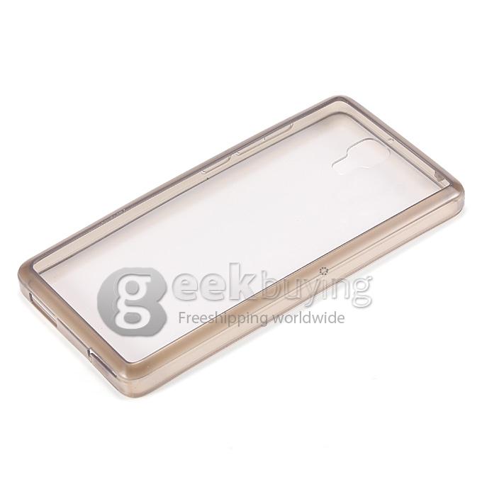 Gift Box with NO.1 MI4 Leathr Case Tempered Glass Silicone Case 3 in 1