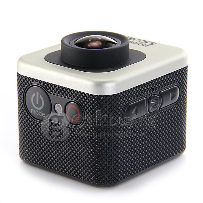 SJCAM M10 Mini Action Sports Camera Standard Version Novatek 12MP 1080P 170 Degrees Lens 1.5 Inch HD Camcorder Car DVR - Silver