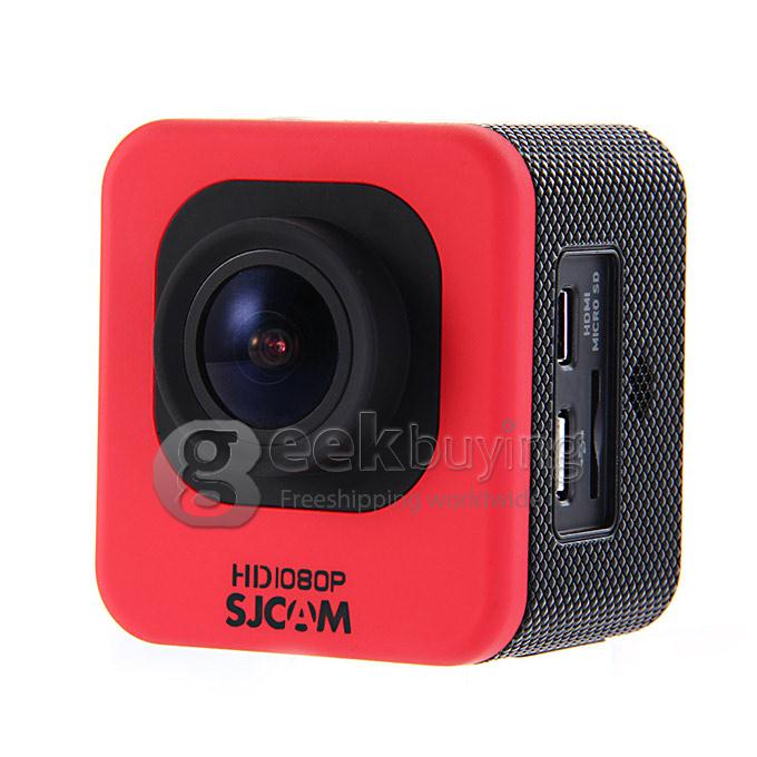 SJCAM M10 Mini Action Sports Camera Standard Version Novatek 12MP 1080P 170 Degrees Lens 1.5 Inch HD Camcorder Car DVR - Red