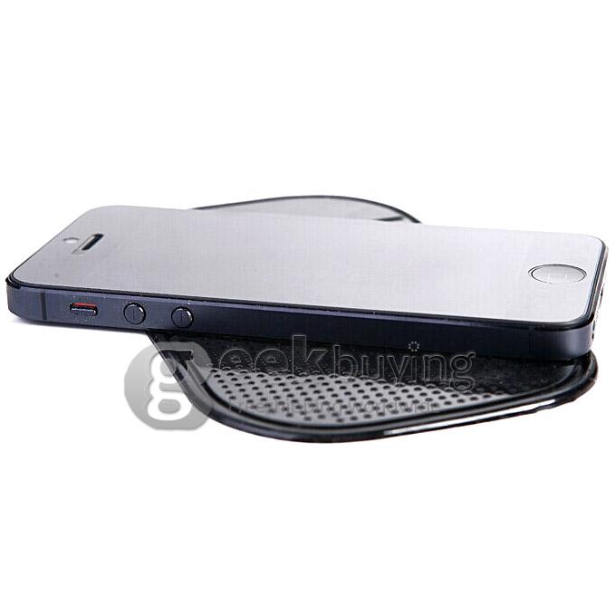 Anti-Slip Washable Reusable Car Magic Sticky Pad for Mobile PDA MP3 MP4 Player in Car Use - Black