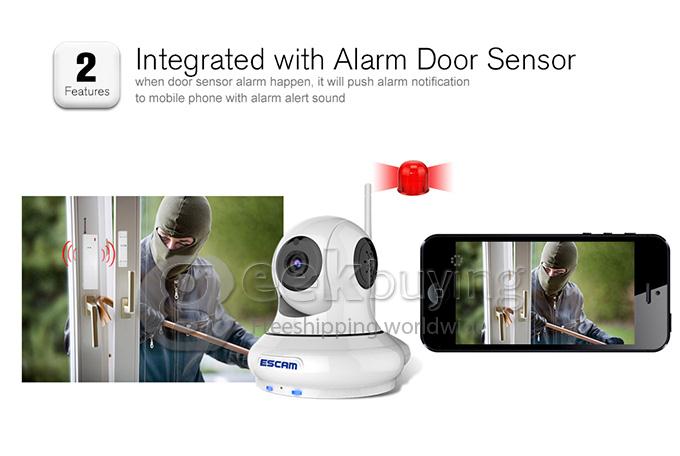 ESCAM Patron QF500 WiFi HD 720P 1.0MP 1/4
