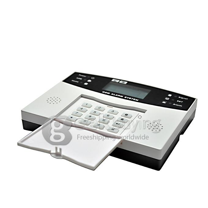 YA-500-GSM-7 LCD Security Wireless GSM Autodial Home Office Burglar Intruder Fire Alarm