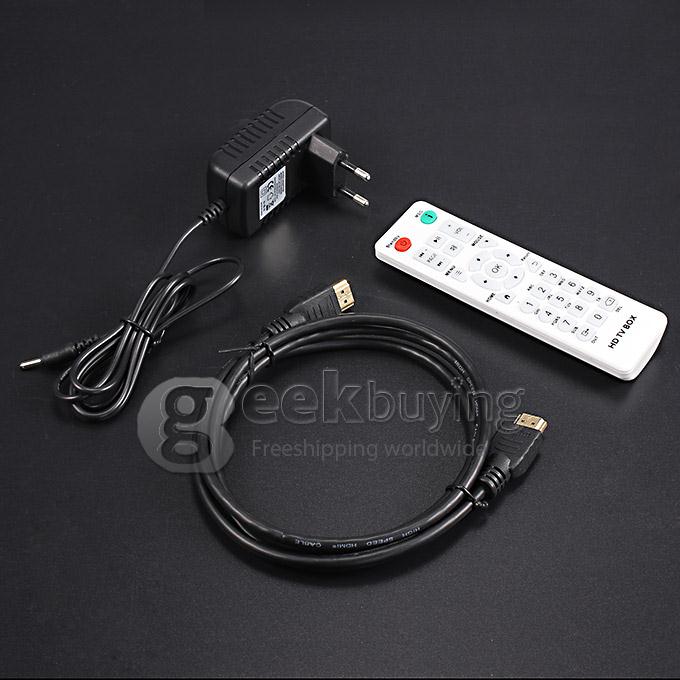 Arabox HI-3716M Android Arabic IPTV Box Mini TV Box 512MB/4G 600 Plus Free Arabic Channel with BeIN Sports MBC - White
