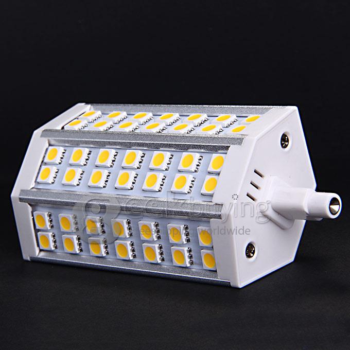 LED-5020-8W R7S 42LED 5050 SMD Lamp Energy Saving Flood Light Bulb 118mm - Cold White
