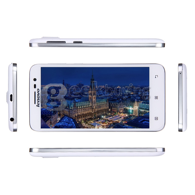 Lenovo A8 A806 1280*720 MTK6592 Octa Core 1.7GHz 5.0inch Android 4.4 Smartphone 2G RAM 16GB ROM 4G HD 13.0MP - White