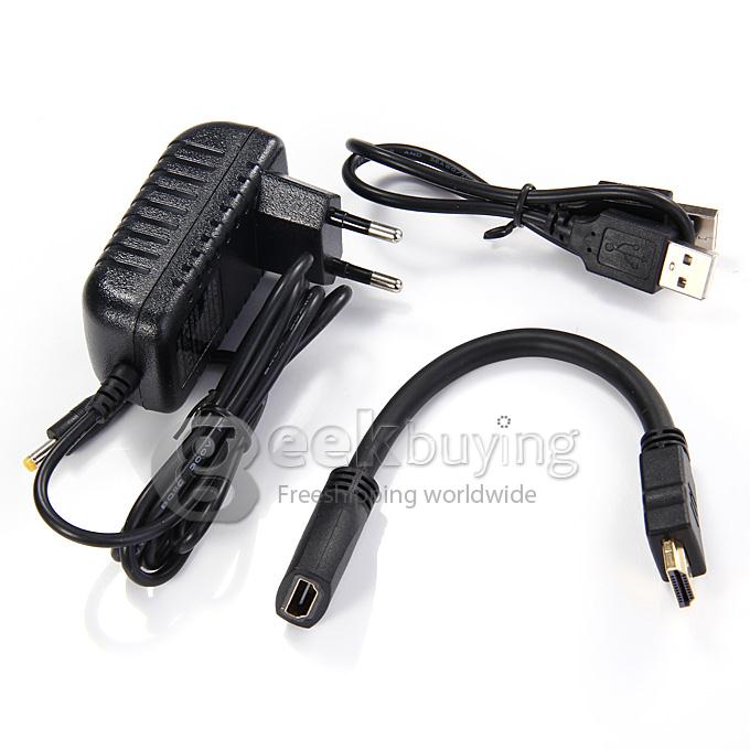 RKM V5 RK3288 TV Dongle Stick RJ45 1000M LAN 2GB RAM 16GB ROM Android 4.4 2.4G/5G WIFI Bluetooth - Black
