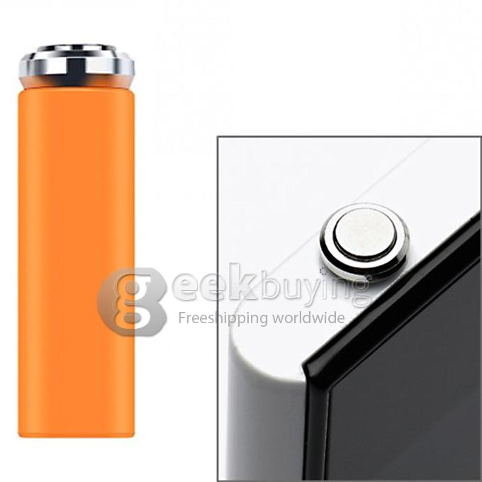 Original Genuine Xiaomi MiKey Quick Shortcut Button 3.5mm Earphone Plug - Orange