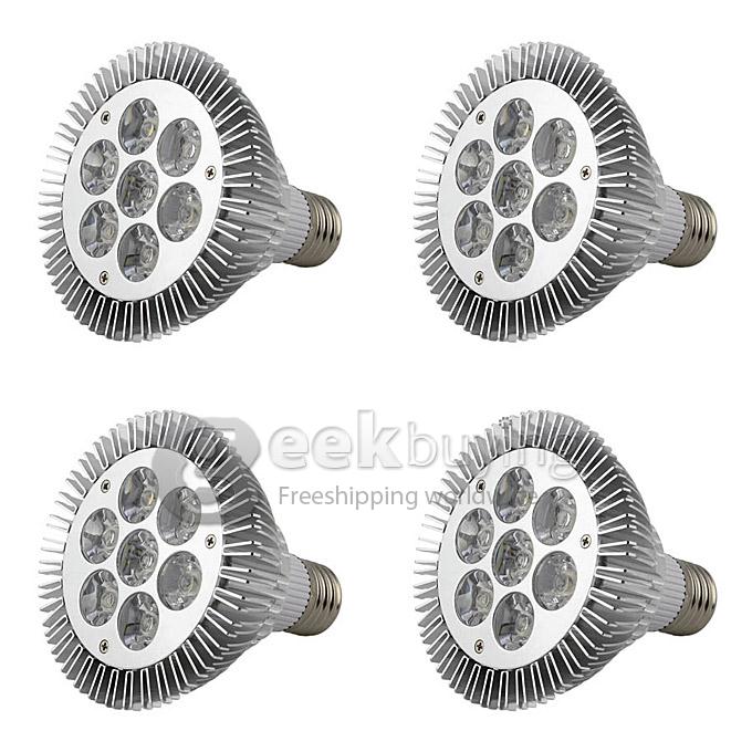 9W E27 PAR LED Grow Light Lamp Bulb AC85-265V/810LM - Cold White