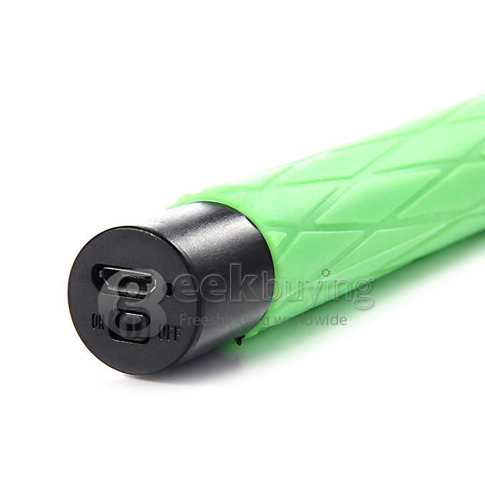 D09 Wireless Bluetooth Selfie Stick Monopod with Mirror for iPhone Galaxy Android - Green