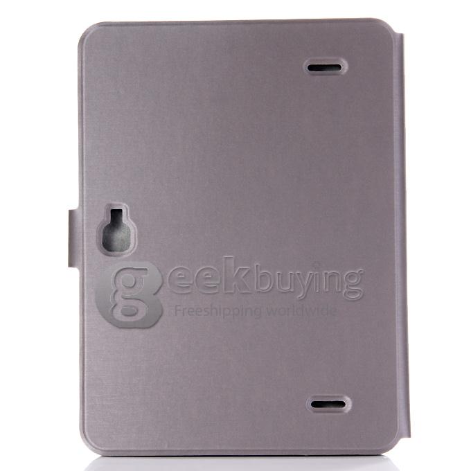 High Quality PU Leather Stand Case for PiPO M7 Tablet PC - Gray