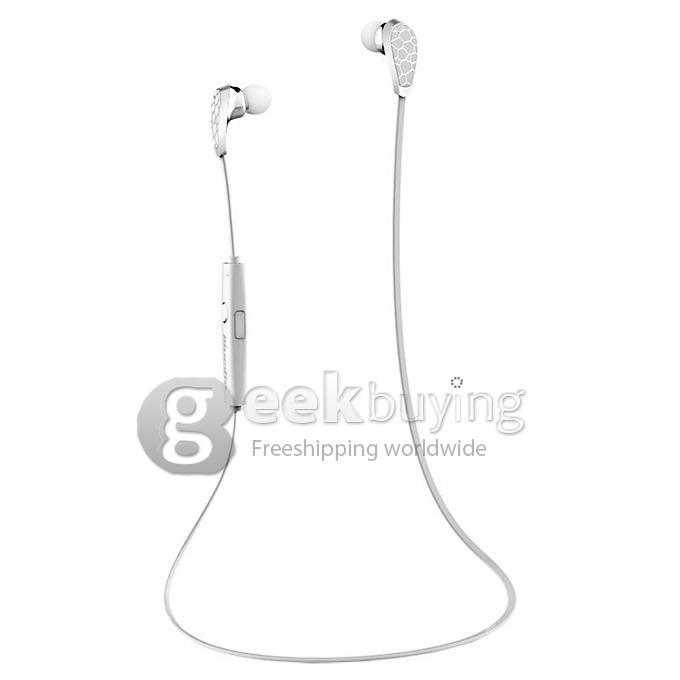 Bluedio N2 Waterproof Wireless Bluetooth 4.1 Stereo Earbuds Earphone Heaset Headphone Built-in Microphone - White