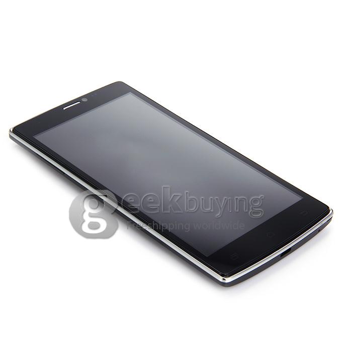 MIJUE G6 5.5inch MTK6572W Dual Core 1.2GHz Smartphone QHD Android 4.4 4GB ROM 2MP+0.3MP 3G GPS Dual SIM Smart Wake-Black