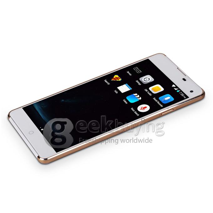 Elephone G7 5.5 Inch 1280*720 MTK6592M Octa Core 1.4GHz Smartphone Android 4.4 1GB 8GB 13.0MP 8.0MP IPS HD Screen-Gold