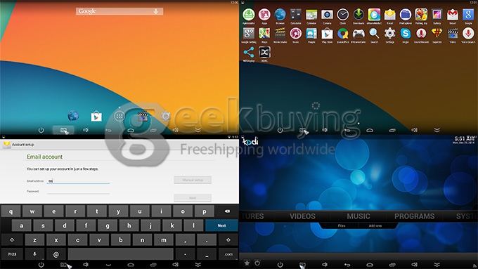 Ubox R89 RK3288 Quad Core 1.8GHz Android 4.4 Mini TV Box HDMI HDD Player 2G/8G WIFI Support 4K Bluetooth 4.0- Black