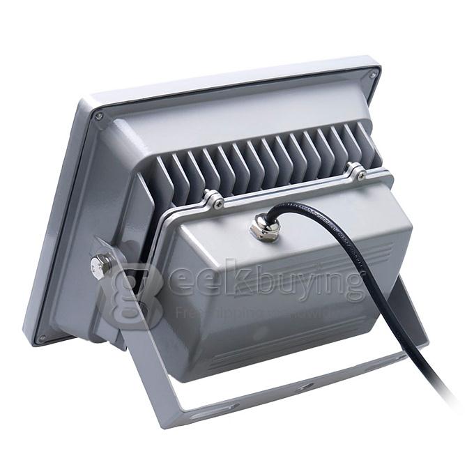 Waterproof 20W LED Flood Light High Power Outdoor Spotlights Lamp 85-265V AC Warm White - Grey