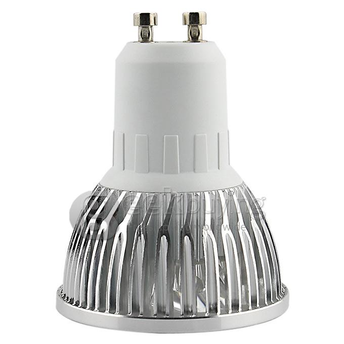 4W U10 4LEDs Spot Light Downlight Lamp Bulb AC100-240V(10pcs)- Cold White