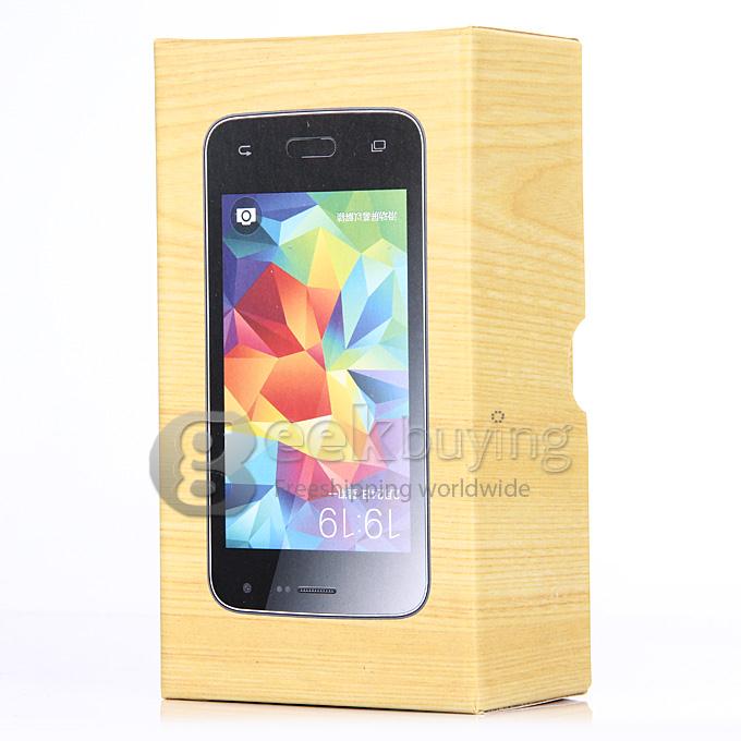 MIXC S5i 4.0Inch Android Phone Spreadtrum SC6820 1.0GHz SmartPhone CPU WVGA Screen Android 4.2 OS Dual Camera- White
