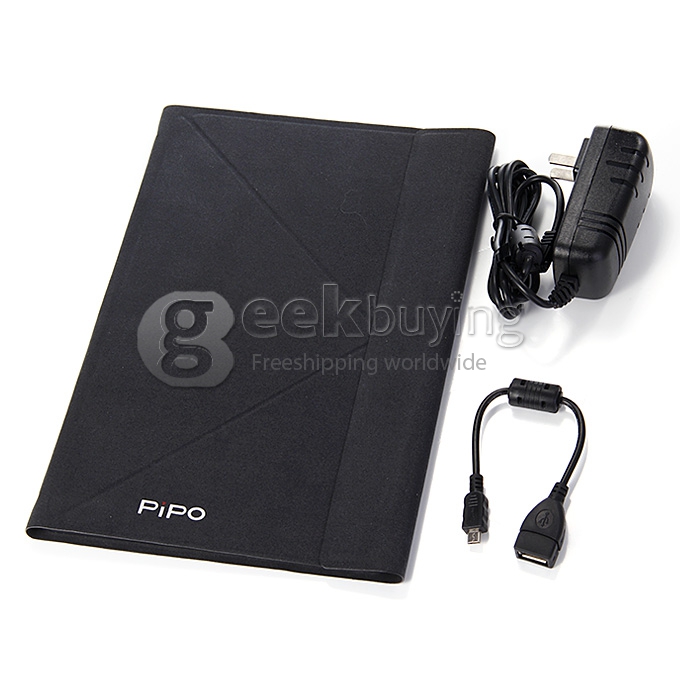 PIPO W3 Windows 8.1 Intel Z3775D Quad Core 2.4 GHz 10.1 Inch 2GB/64GB Tablet PC IPS 1920*1200 WiFi HDMI Bluetooth - Black