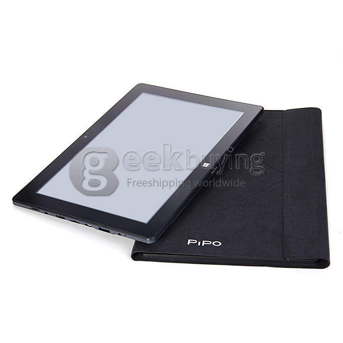 PIPO W3 Windows 8.1 Intel Z3775D Quad Core 2.4 GHz 10.1 Inch 2GB/64GB Tablet PC IPS 1920*1200 WiFi HDMI Bluetooth - Black