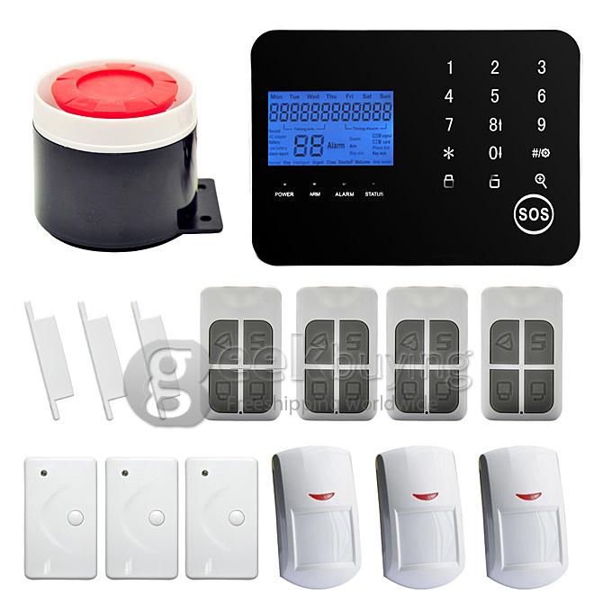 YA-702-GSMPSTN-3 App Controlled Wireless&Wired GSM PSTN Home Alarm Security System Auto Dialer