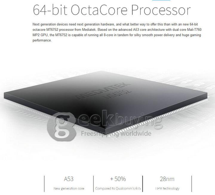 MEIZU MEILAN M1 NOTE 5.5inch FHD Smartphone 4G LTE MTK6752 Octa Core 1.7 GHz Flyme 4 OS 2GB RAM 16GB ROM 13.0MP - Yellow