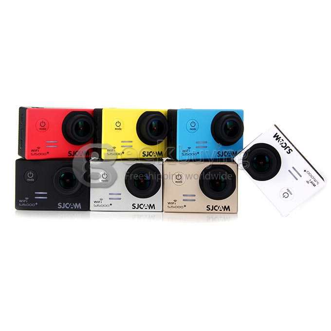 SJCAM SJ5000 Plus Ambarella A7LS75 16MP 1080P 60FPS WiFi Action Camera 1.5 Inch 170 Degrees Wide Angle Lens Diving HD Camcorder Car DVR - Silver