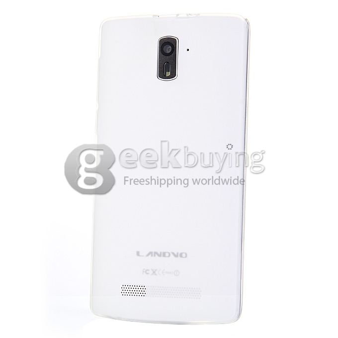 LANDVO L200S 5.0Inch IPS HD MTK6582 Quad Core 1.3GHz Smartphone Android 4.4 1GB RAM 8GB ROM 8MP 2MP Dual SIM 4G - White